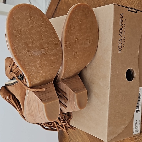 Koolabura fringe wedge sandals - Picture 11 of 13